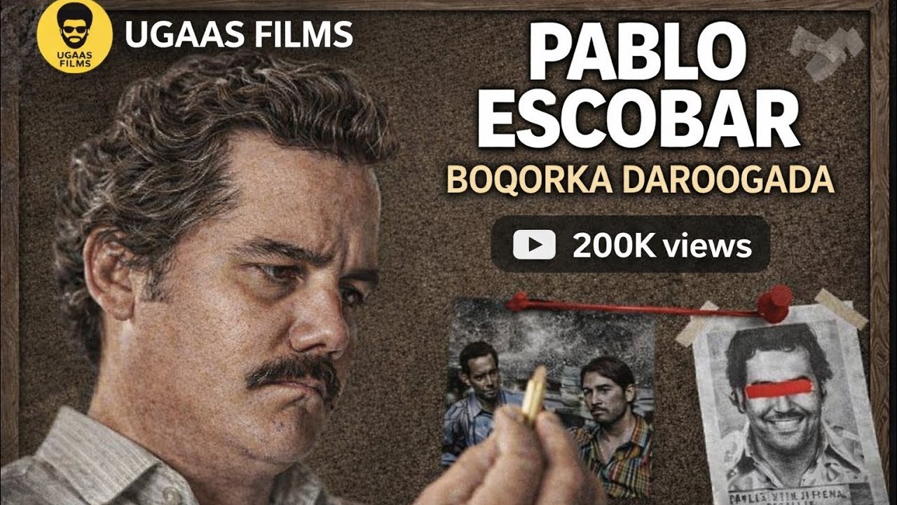 Film|| Sida Pablo Escobar u Noqday Boqorka Daroogada | Narcos Af-Somali”