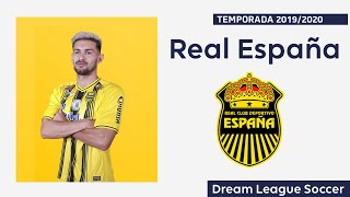 Plantilla del Real España para Dream League Soccer 2019 Temporada 2019-2020