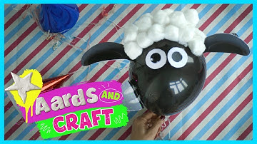 How to Make Balloon Characters from Shaun the Sheep | Aards & Craft #crafts