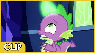 Spike es llamado por el Mapa Cutie  MLP: La Magia de la Amistad [Español Latino]