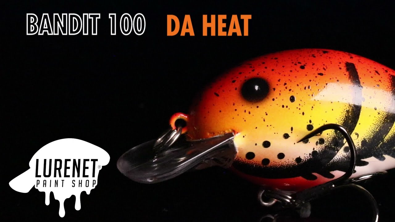 BANDIT 100 DA HEAT - Lurenet Paint Shop (Custom Painted Lures) 