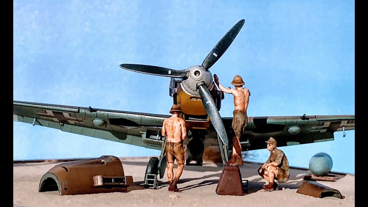 Messerschmitt Bf-109 E-7 Special Hobby, 1/72. El Alamein 1942.