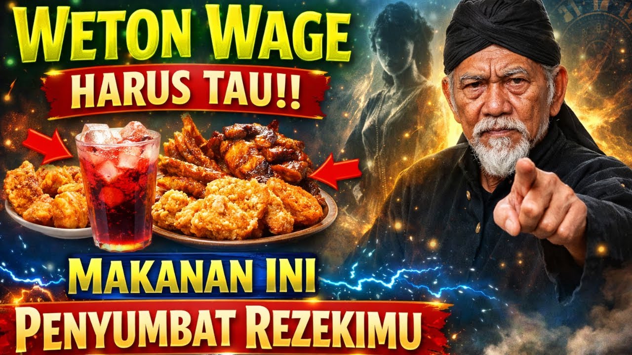 WETON WAGE HARUS TAU!!! MAKANAN INI PENYUMBAT REZEKIMU!!!
