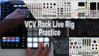 VCV Rack - Dark Escape - Live Rig Practice