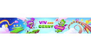 Viv and Denny - Funny English for Kids! Live Stream