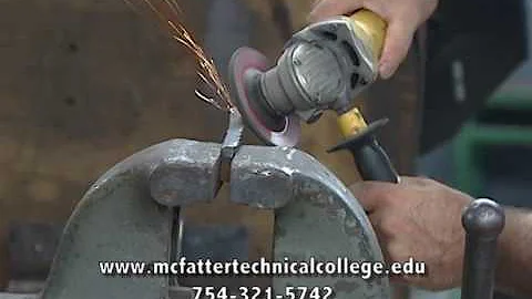 Welding Technology program at McFatter Technical College