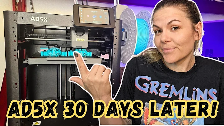 Flashforge AD5X 3D Printer – 30 Day Review & Honest Impressions