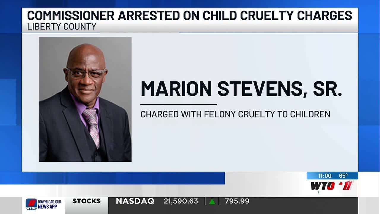 Liberty County Commissioner charged with felony child cruelty - YouTube
