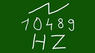 10489 hz saw