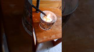 How does this M&S LED Light Up Candle work?