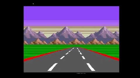 Delivery Madness (previously ProjectDM) MD / Sega Genesis new Pseudo 3D road WIP