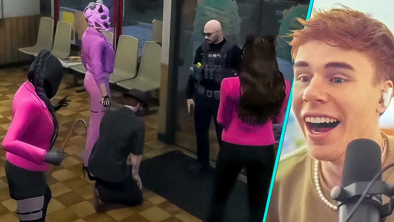 Blau Reacts to The Women's History Month Heist Crew