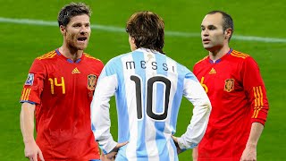 Xabi Alonso and Iniesta will never forget this humiliating performance by Lionel Messi