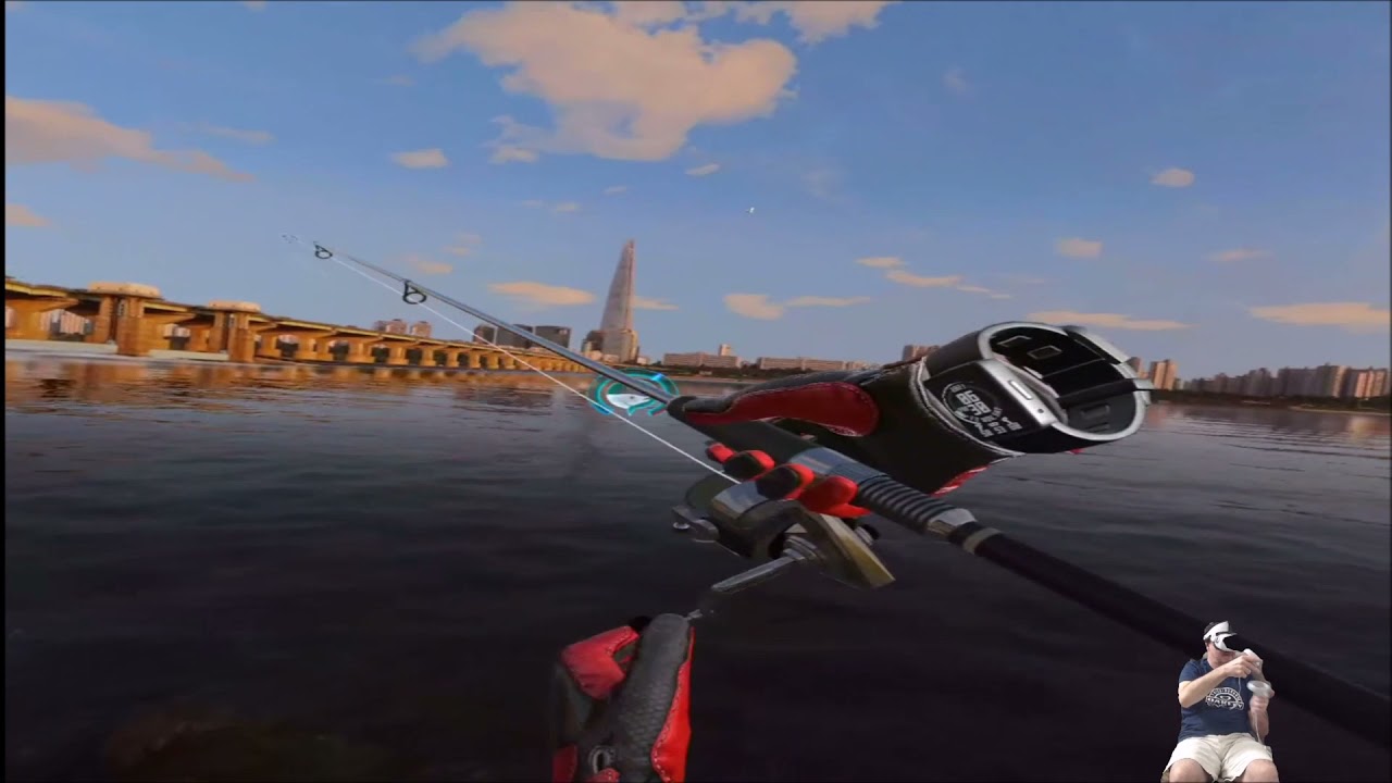 Oculus quest 2 VR real fishing Pescando em realidade virtual YouTube