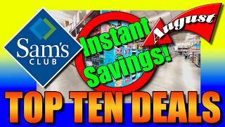 Sam s Club August Instant Savings Top 10 Deals You Can t Miss
