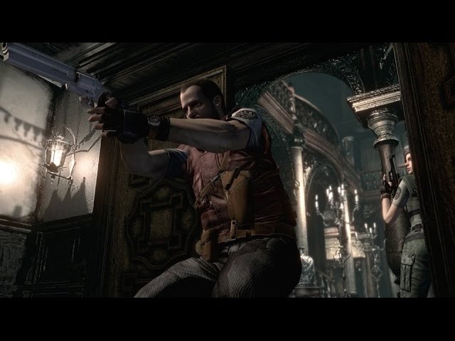 Resident Evil HD Remaster PS4 30fps vs PC 60fps Comparison (video)