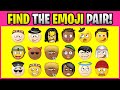 FIND THE EMOJI PAIR! P15002 Find the Difference Spot the Difference Emoji Puzzles PLP