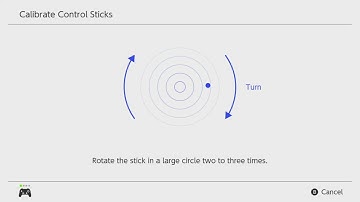 Switch: Calibrate controller