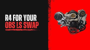 R4 AC bracket for Chevy OBS LS Swap