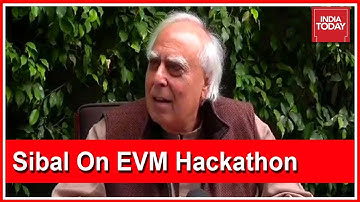 Kapil Sibal Defends His Attendance Of EVM Hackathon Event In London | EVM Hacking Row