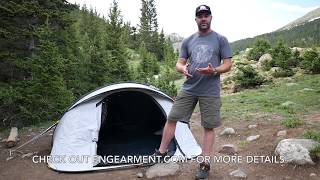 Gevangene Jet financiën Decathlon 2 Second 3 Tent Review - Sean Sewell of Engearment - YouTube