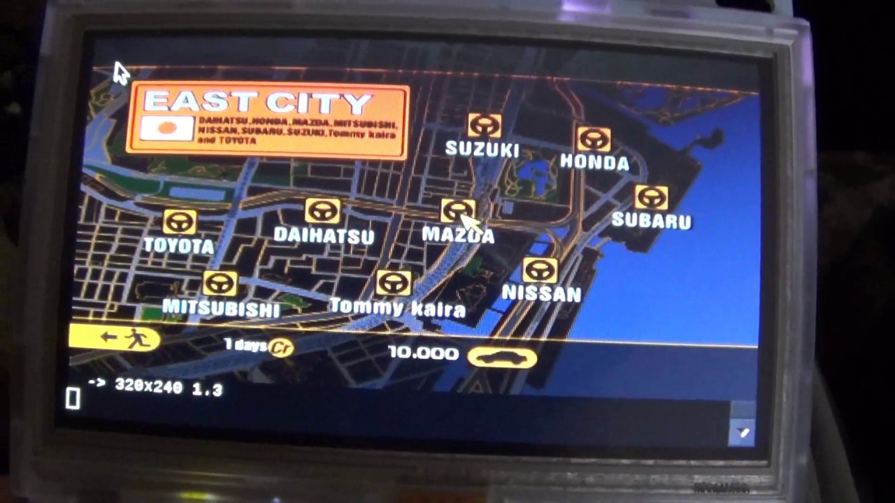 PocketCHIP Does PS1 Emulation! (PCSX Rearmed - Gran Turismo 2)