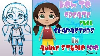 3. How to Create Advanced Characters in Anime Studio Pro (Lip Sync)