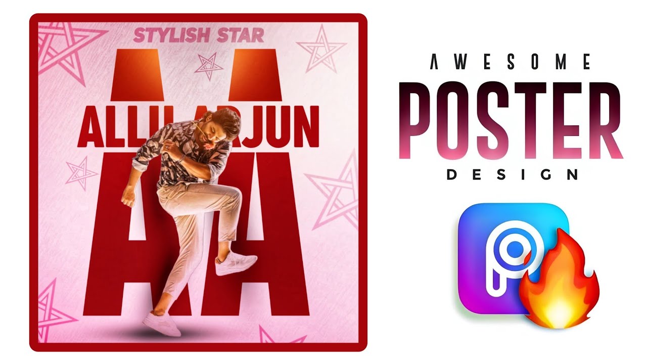 Allu Arjun Birthday CDP editing in PicsArt App | New cdp editing | Happy Birthday Poster Editing