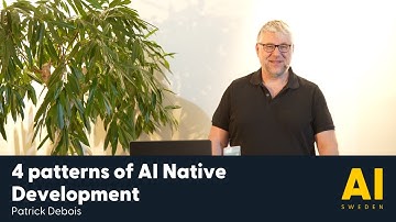 4 patterns of AI Native Development - Patrick Debois