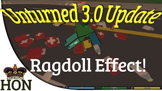 Unturned 3.0 Live Stream - Nelson Shows off Rag-doll Effect
