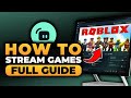 How To Use Streamlabs To Stream Games (FAST & EASY) | 100% WORKS | Stream Games Using Streamlabs