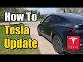How to Update your Tesla Software & Full Self Driving FSD - Easy Tutorial