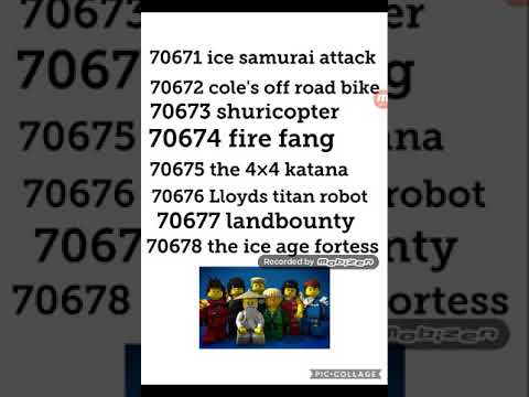 Lego Ninjago Season 11 Set Names Revealed Youtube