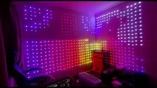 WLED v16 ESP32 With two Differently Constructed 400 LED Matrices