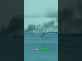 Missile Strike Near Cruise Ship! Tourists Stranded! #shorts