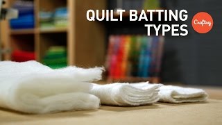 Quilt Batting Types | Quilting FAQs with Amy Gibson