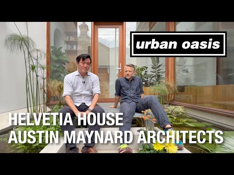 Urban Oasis - Helvetia House by Austin Maynard Architects