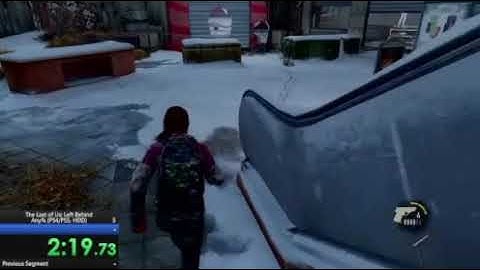 The last of us: Left behind (5:54 min) any% easy mode