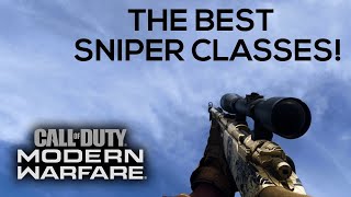 MODERN WARFARE | BEST Sniper Classes for AGGRESSIVE Sniping! (PURE SPEED)