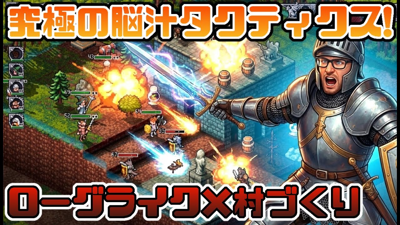 Roguelike x Village Building] The ultimate brain-boosting tactics