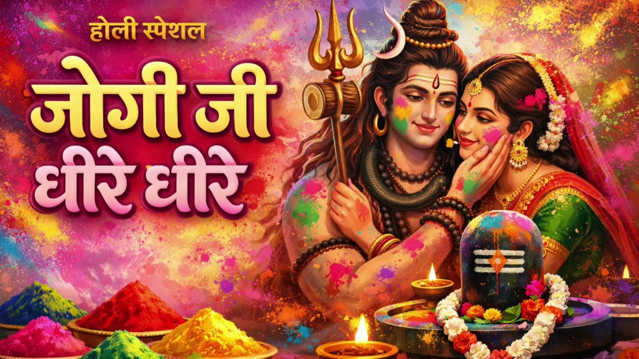 जोगी जी धीरे - धीरे | Jogi Ji Dheere Dheere | होली स्पेशल भजन 2026 | Shiv Gauri Holi special bhajan 