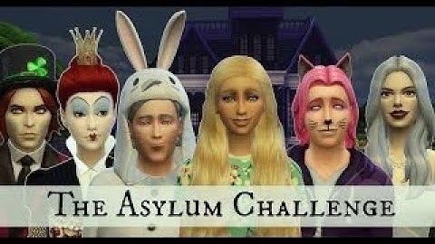 The Asylum Challenge | The Sims 4 | Part 8 | A Mad Tea Party!