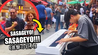 I Played The Greatest Anime Piano Songs in Public