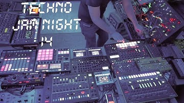 Techno Jam Night - Behringer Edge, Syncussion, 1010music Blackbox, Roland TR8s - N1CO
