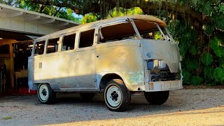 VW Split Bus Front Axle Restoration  Garage ASMR Style