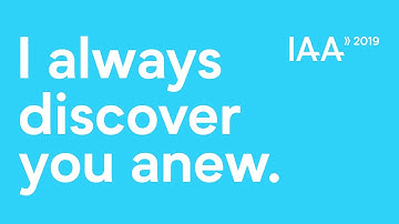 Driving tomorrow - IAA now ON!