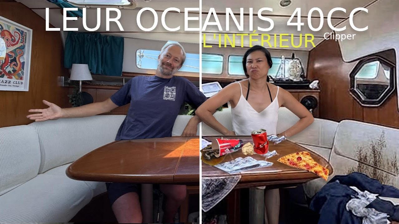 L'intérieur de leur Bénéteau Oceanis 40CC (Partie 2/2): Notre maison flottante!