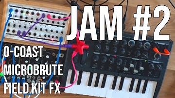 Jam #2 | Synth Ambient | 0-Coast, FieldKit Fx, Microbrute, VCV Rack Modular Eurorack