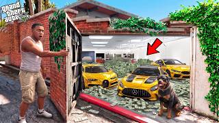 Franklin & Shinchan Discover a Secret Garage Under Their House 🚗🤯 | GTA 5 screenshot 2