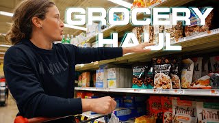 A COMPLETE GROCERY HAUL WITH THE WORLDS FITTEST WOMAN.